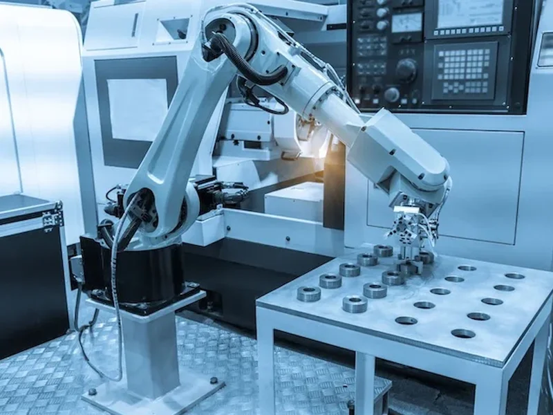 Precision Turning Stainless Steel Robot Shaft Components