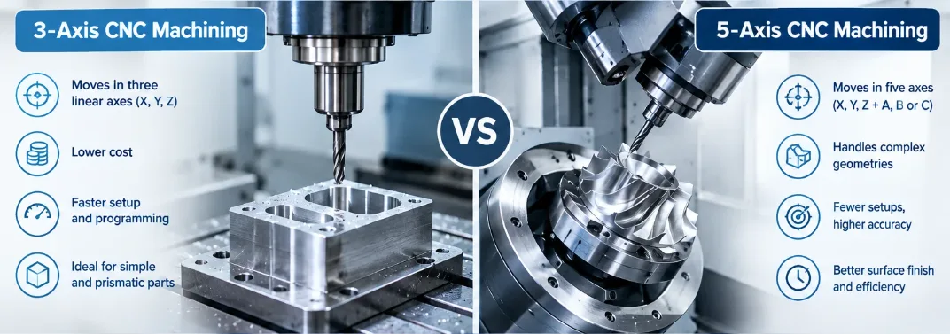 3-axis vs 5-axis cnc